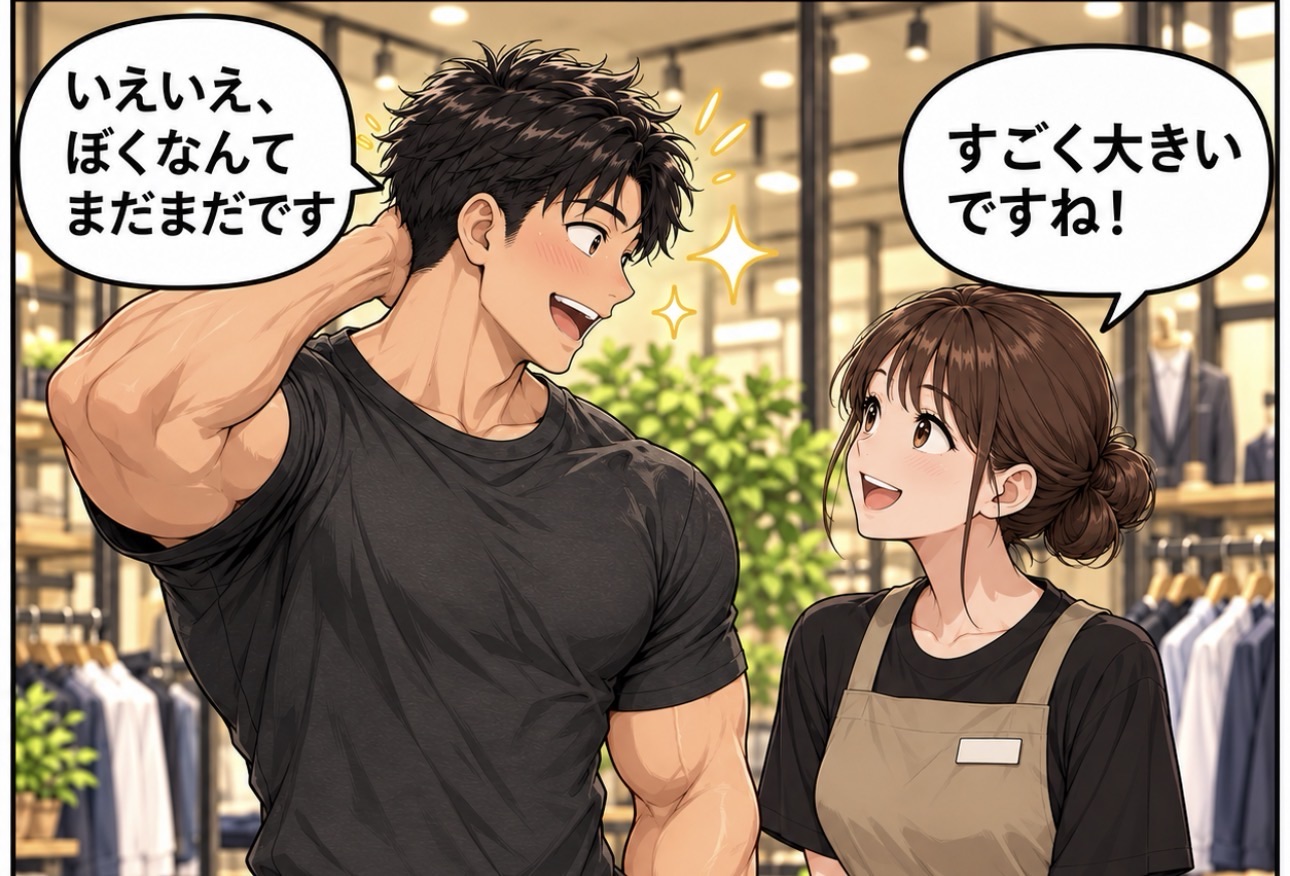 【まっちょあるある】服を買いに来ただけなのに